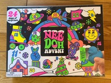 Authentic Sealed Schylling NeeDoh Advent Calendar 24 Days of Christmas Squishies