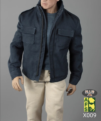 VORTOYS 1/6 Male Work Jacket For 12'' COO M33 Worldbox Normal Muscle Body