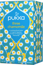 Image of Pukka Herbs Three Chamomile 20 herbal tea sachets-9 Pack