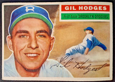 Top 10 Gil Hodges Baseball Cards 20