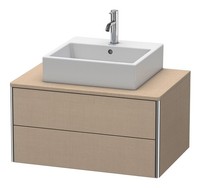 Duravit Xsquare Konsolenwaschtischunterschrank Mit 2 AuszüGen 800 X 400 X 548...