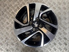 14-22 PEUGEOT 108 15 INCH 4 STUDS 9 SPOKE ALLOY WHEEL 4.5JX15 (SCRATCH)