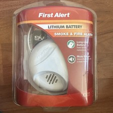 First Alert Smoke  Fire Alarm Detector