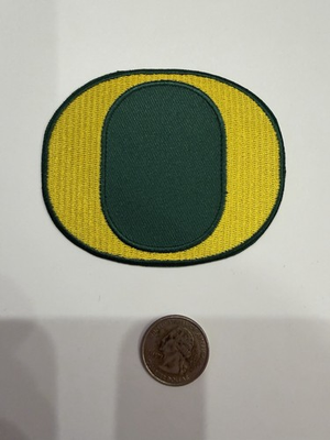 #ad The UNIVERSITY Of OREGON DUCKS EMBROIDERED IRON ON PATCH 3.5”X 3quot; $5.49