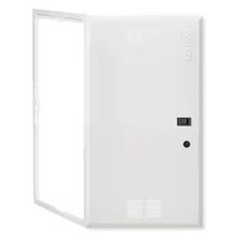 Leviton Structured Media Center Premium Hinged Vented Cover, 28 In. 47605-28S