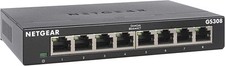 NETGEAR 8-Port Gigabit Ethernet Unmanaged Essentials Switch GS308 
