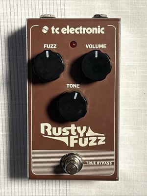 TC Electronic Rusty Fuzz Guitar Effects Pedal Tested & Working
