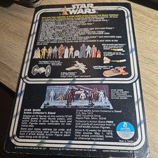 B1 Star Wars Kenner Darth Vader 12 back cardback original 1977