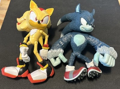 Sonic The Hedgehog Super Poser Super Shadow 6  Sonic Unleashed & Werehog 6  Rare