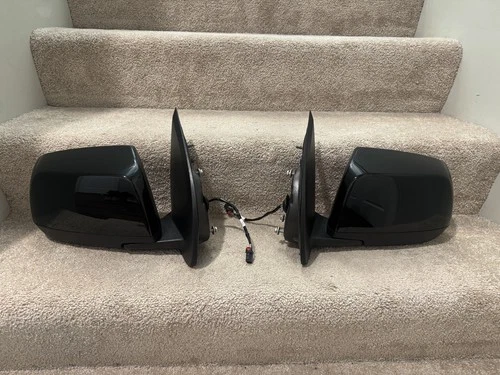 2015 To 2022 Chevy Colorado OEM Powered And Heated Mirrors Black