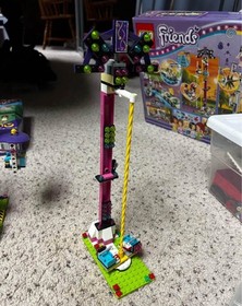 LEGO Friends Amusement Park Roller Coaster Set 41130 (Retired)