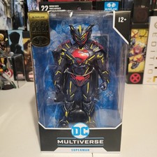 DC Multiverse Superman Energized Unchained Armor McFarlane Gold Label NEW