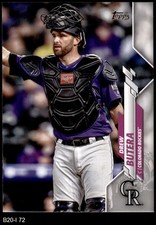 2020 Topps Update #72 Drew Butera Rockies 8 - NM/MT