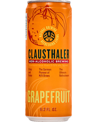 Clausthaler Grapefruit Non-Alcoholic Beer 24PK 11.2Oz Cans