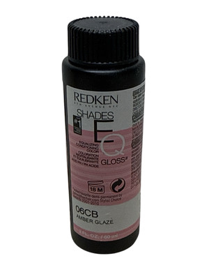 Redken Shades E Conditioning Color Toner Gloss 2oz Amber Glaze 06CB