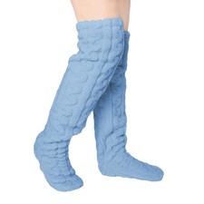 Over the Knee Fuzzy Socks for Women Fuzzy Leg Warmers Long Fuzzy Socks for Wo...