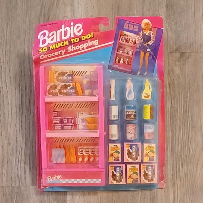 VINTAGE 1994 BARBIE SO MUCH TO DO! GROCERY SHOPPING SEALED 67167 Mattel READ 