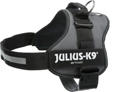 [Räumungsverkauf] Julius-K9 Powergeschirr anthrazit / 3XS