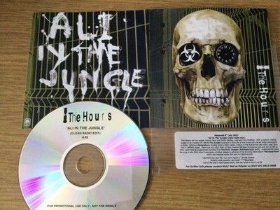 Promotional cd single - The Hours   Ali In The Jungle  ( 1- track)