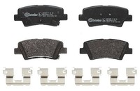 Bremsbelagsatz, Scheibenbremse P 30 106 Brembo FüR Hyundai KIA