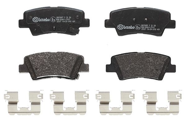 Bremsbelagsatz, Scheibenbremse P 30 106 Brembo FüR Hyundai KIA-image