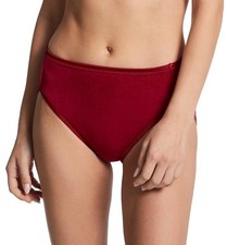 Vanity Fair Illumination Hi-Cut Brief Underwear 13108 Designer Red SZ 8 XL 