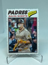 2026 Topps Heritage #127 Gavin Sheets Deckle Edge