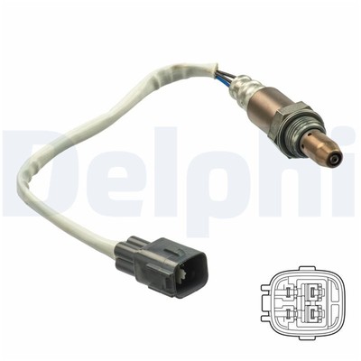 Delphi Lambdasonde für Toyota Auris Corolla Verso Yaris