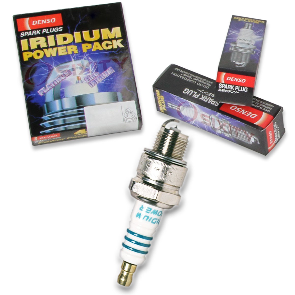 1 pc Denso Iridium Power Spark Plug for Yamaha SH50 Razz 1987-2001 Tune Up bo