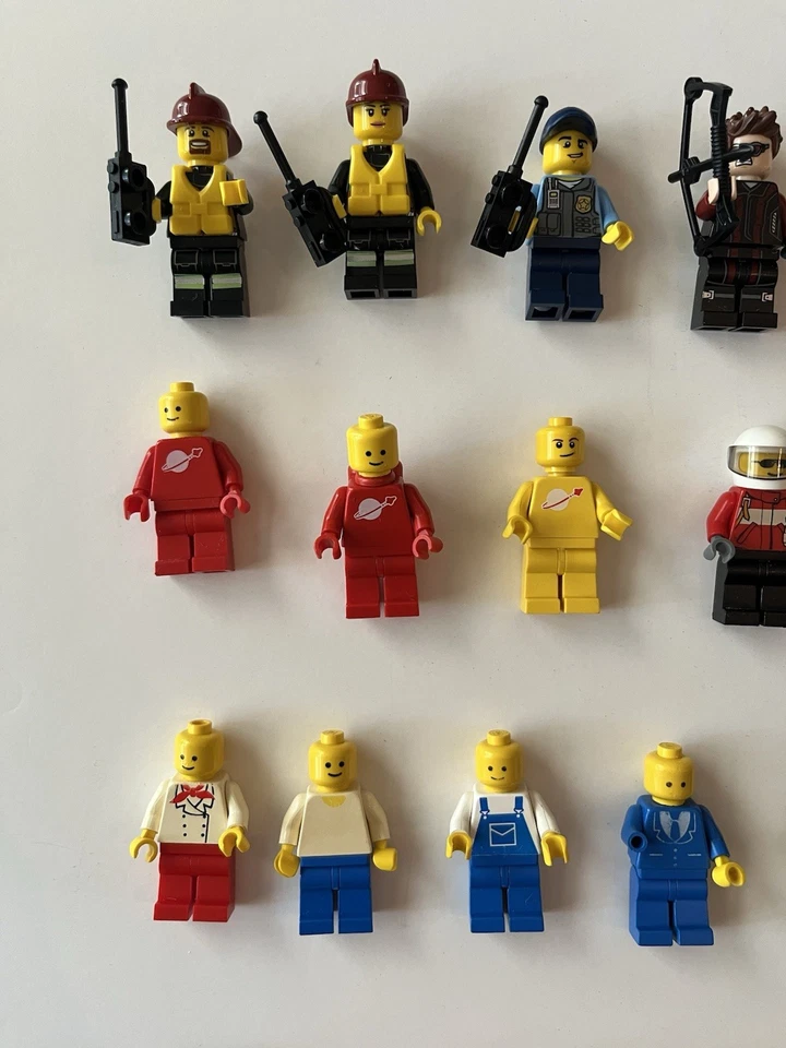 Смешанный винтажный лот минифигурок LEGO Marvel Star Wars полиция пожарный космос - Изображение 2 из 4