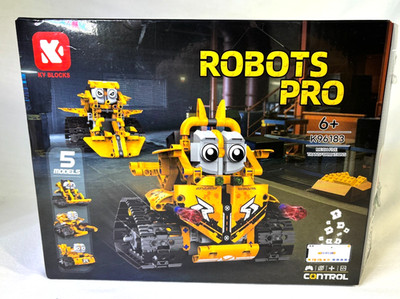 KY Blocks Robots Pro 5Models K96183 Blocks Set~ outogo Stem 9-12  New / Open