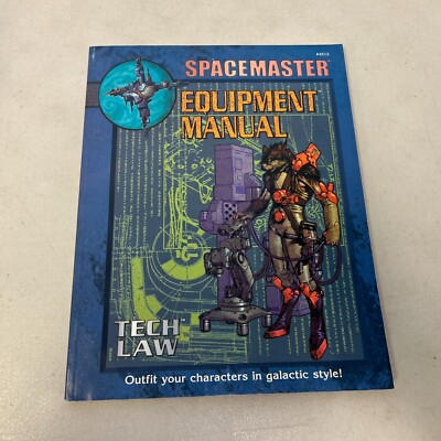 Spacemaster Tech Law : Equipment Manual - 3ème édition, 2000, ICE #4512