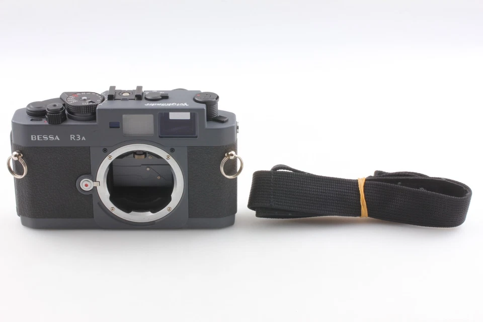 [ NEAR MINT ] Voigtlander BESSA R3A Gray VM Mount 35mm Film Camera From JAPAN - Image 3 of 4