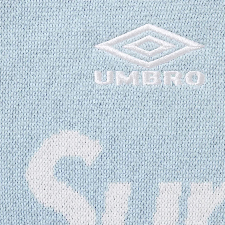 Supreme Umbro Zip Up Sweater LightBlue | eBay