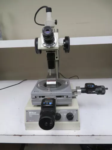 Nikon Measurescope 10 Toolmakers Microscope 10x Lens 10x Eyepiece