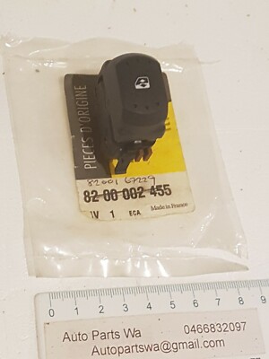 RENAULT LAGUNA 2 ELECTRIC WINDOW CONTROL SWITCH GENUINE 8200167229 