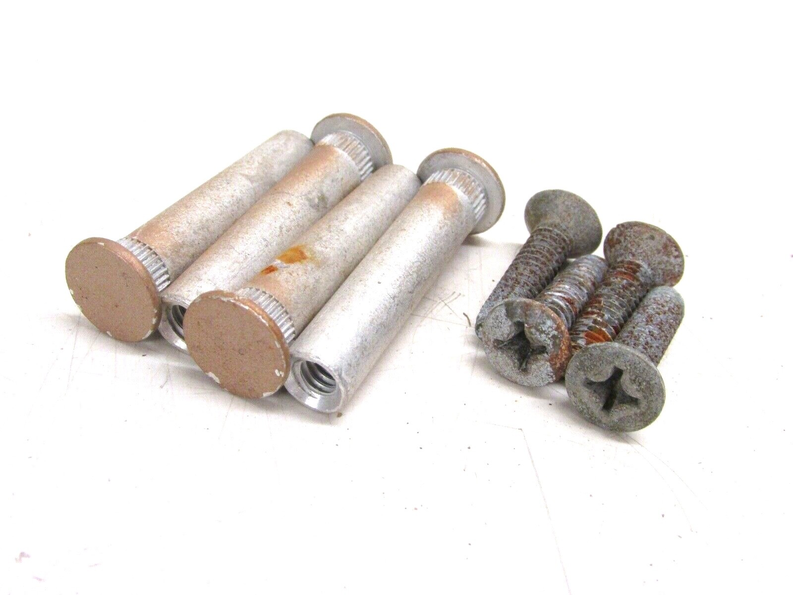 COMMERCIAL DOOR CLOSER SEX BOLTS, THRU BOLTS, ALUMINUM, LOT of 12 eBay