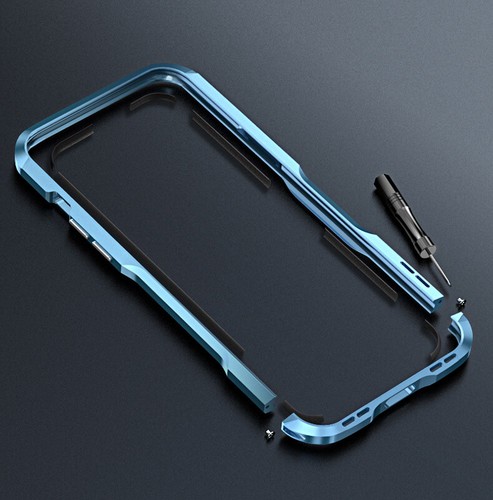 For iPhone 17 Pro Max Air 16 15 14 13 12 Aluminium Metal Bumper Shockproof Case - Picture 9 of 21