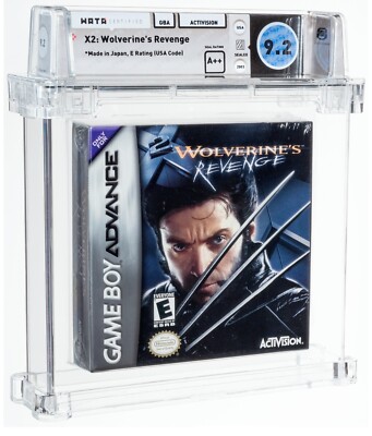 X2: Wolverine´s Revenge Nintendo Game Boy Advance US Version SEALED WATA 9.2 A++