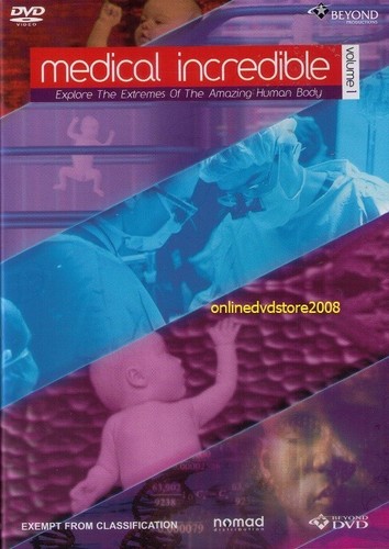Medical Incredible - Volume 1 - Human Body Health Stories DVD NEW SEALED Reg 4