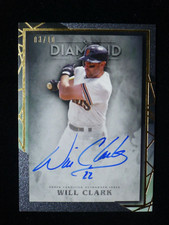 2022 Topps Diamond Icons Will Clark On-card auto #ed /10