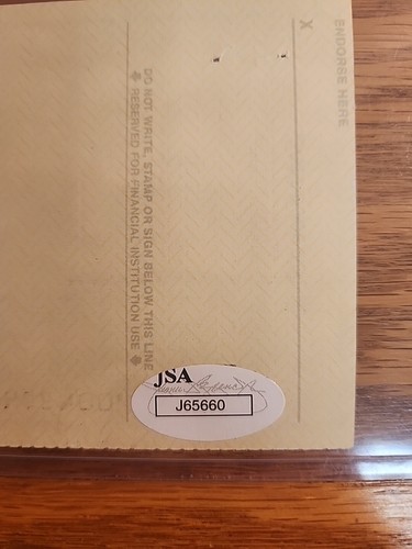 Ben Hogan signierter Scheck JSA authentifiziert - Bild 3 von 4