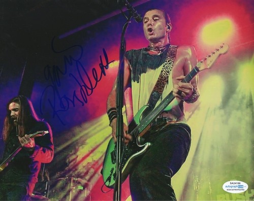 Gavin Rossdale BUSH Signed Autograph 8x10 Photo Band Singer Sixteen Stone ACOA