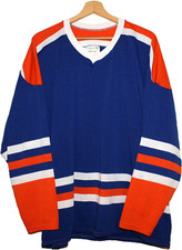 1970's Edmonton Oilers ICE HOCKEY Jersey Shirt Sweater COOPER NHL AHL CANADA