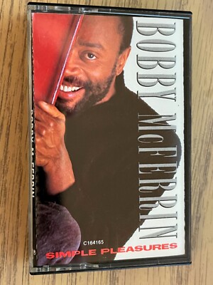 Bobby McFerrin Simple Pleasures Cassette Tape - Don't Worry Be Happy 1988