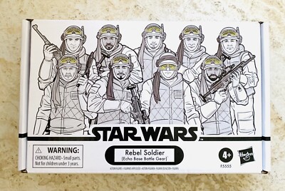 Star Wars Rebels Echo Base Battle Gear 4-Pack 3.75" Action Figures Hasbro 2022