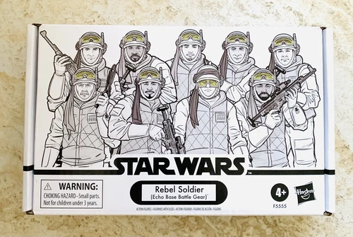 Star Wars Vintage Collection Rebel Soldier Echo Base Battle Gear 4 Pack
