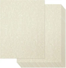 Best Paper Greetings 96 Sheets Parchment for Certificates, Beige 