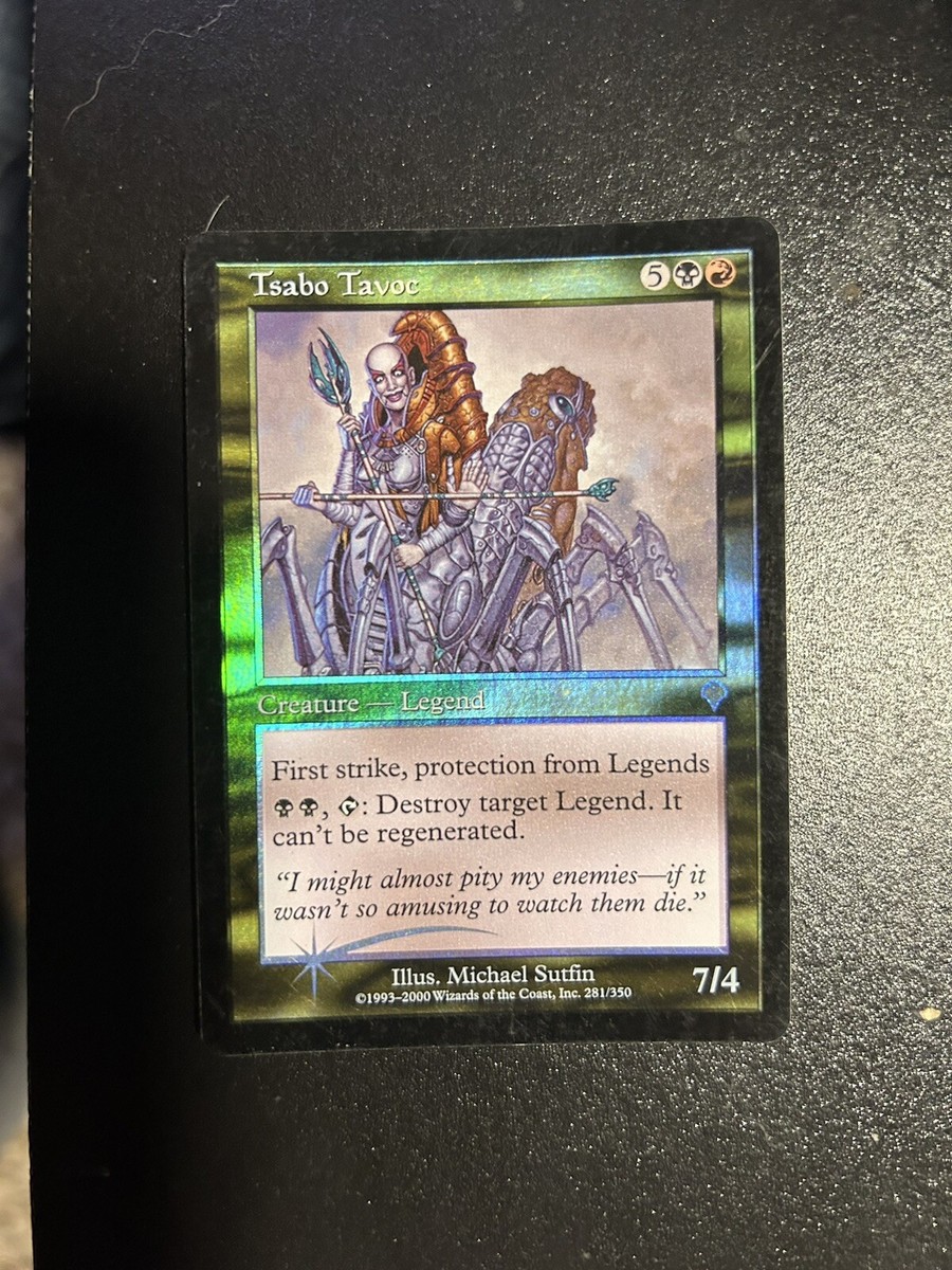【MTG】 サーボ・タヴォーク 【Foil】 【INV】 Tsabo Tavoc [INV] Foil 【BIGWEB | MTG】日本最大級の激安