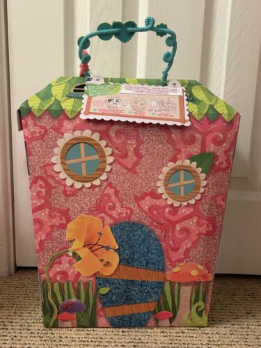 Lalaloopsy 13" Pix E Flutters Large Pink Green Doll & Firefly - Picture 2 of 2